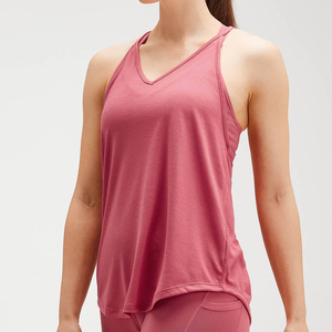 Débardeurs de sport respirants en tricot pour femmes, séchage rapide, vente en gros OEM, haute qualité, personnalisables pour le yoga, la gym et le sport décontracté - Product Image 1