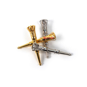 Vente en gros de pointes en métal doré de haute qualité à prix bon marché Vente de pointes Aiguillette de fabrication en vrac avec accessoires pour uniformes d'officiers - Product Image 5