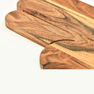 Planche à découper épaisse en bois d'acacia mangue noyer planche de service à découper personnalisée polyvalente pour les restaurants et les hôtels - Product Image 5