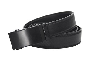 เข็มขัดหนังแท้ปรับแต่งได้พร้อมโลหะผสมอัตโนมัติสำหรับหัวเข็มขัดปรับได้ตามต้องการเครื่องประดับแฟชั่นอินเทรนด์ - Product Image 2