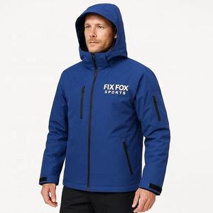 ชุดสกีสำหรับผู้ชายแบบปรับแต่งได้เต็มที่ เสื้อแจ็คเก็ตและกางเกง กันน้ำ 10,000 มม. - ผ้าทอระบายอากาศ แห้งเร็ว บุขนสัตว์ สำหรับเล่นสกีในฤดูหนาว - Product Image 1