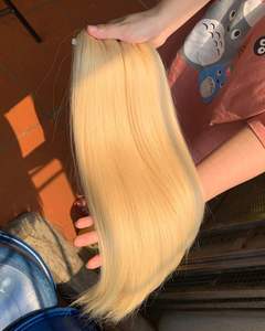 Extensiones de Cabello Humano Rubio 613, 100% Natural, Suaves y Sedosas, Proveedor de Extensiones de Cabello, OEM/ODM Disponible - Product Image 4