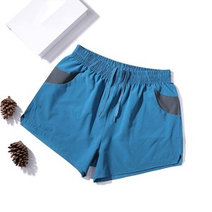 Short en coton pour hommes avec logo personnalisé Short de gym respirant en coton pour hommes - Product Image 6