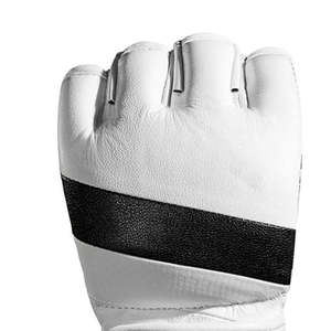 Guantes de MMA de Medio Dedo para Hombre al Mejor Precio, Cuero PU de 8oz, para Entrenamiento de Kickboxing y Boxeo para Adultos |   Servicio OEM, Hecho en Pakistán - Product Image 6