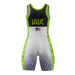 Conjuntos de Singlet de Lucha Libre para Niños con Estampado por Sublimación, 100% Poliéster, Ropa Deportiva Transpirable, Ropa de Artes Marciales, Camiseta sin Mangas - Product Image 4