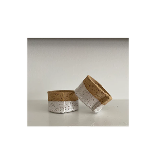 Nouveau designer artisanat rond de serviette en céramique blanche décor de table en porcelaine céramique blanche anneaux de serviette en gros - Product Image 4