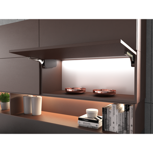 Sistema de puerta elevable individual sin bisagras Solo-Mech A1 Blanco Giratorio - Product Image 3