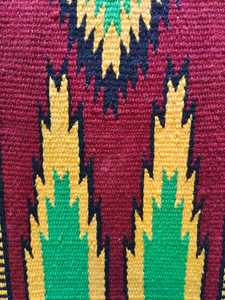 Western Show Horse Saddle Blanket Diseño de Nueva Zelanda Manta de sillín de lana hecha a mano Top Wool Saddle Pad Size - Product Image 4