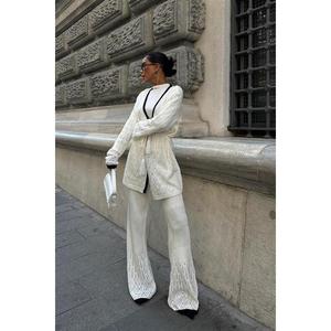 เซลเวีย ชุดกางเกงถักลายฉลุ รุ่น 9957 คุณสมบัติระบายอากาศได้ดี - Product Image 3