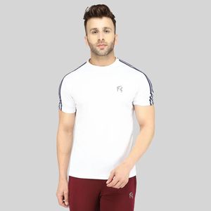 Camisa de Algodón para Hombre, Talla Grande, Cuello Redondo, Manga Corta, Diseño Simple, Transpirable, Informal para Verano - Product Image 1