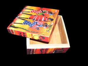 Latest Quality Urban <b>Digital</b> Print Wooden Gift Box Decorative Handcrafted Wood Box <b>for</b> Men & <b>Women</b> Stylish Storage - Product Image 2