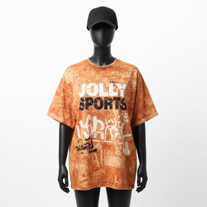 <b>Women</b> Acid Wash Shirts Heavy Cotton Fabric 210 GSM Breathable Soft Touch <b>Brown</b> Shade Custom Printed Logo Breathable - Product Image 6