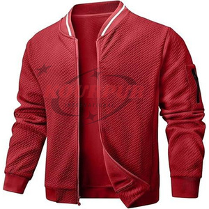 Chaqueta Universitaria de Alta Calidad para Hombre en Diferentes Colores con Cierre de Cremallera, Chaqueta Moderna, Elegante y Cómoda - Product Image 3