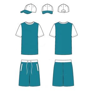 Conjuntos de Shorts de Verano Personalizados para Hombre, Ropa Deportiva Holgada con Camiseta y Shorts, Conjunto de 2 Piezas para Ropa de Verano - Product Image 1