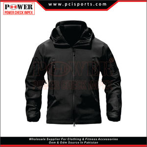 Wholesale Warm <b>Men</b> Softshell <b>Jacket</b> <b>Thick</b> Stand Collar Tactical <b>Fleece</b> <b>Jacket</b> S-XXXL for Hunting Hiking Training Traveling - Product Image 6