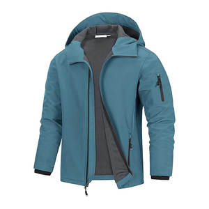 Fabricante de ropa personalizada otoño transpirable impermeable al aire libre chaqueta Softshell para hombres - Product Image 1