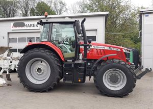 รถแทรกเตอร์ Massey Ferguson 7718 สำหรับงานเกษตร 185 แรงม้า เครื่องยนต์ Cummins พร้อมเกียร์ ผ่านการทดสอบแล้ว ขาย - Product Image 3