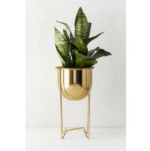 Maceta de Metal Hecha a Mano para Espacios Interiores, Decoración de Hogar de Lujo, Hotel, Restaurante - Product Image 4