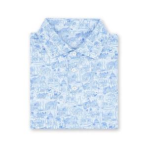 Vente en gros de polo de golf brodé sur mesure Polo de golf de haute qualité en polyester et spandex personnalisable à séchage rapide - Product Image 2