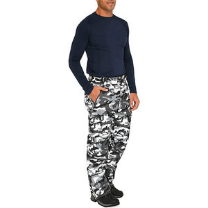 Pantalones de Nieve Transpirables para Hombre, Impermeables, de Secado Rápido, Ecológicos, Ligeros, con Múltiples Bolsillos, Diseño de Camuflaje Moderno, con Cremallera - Product Image 4