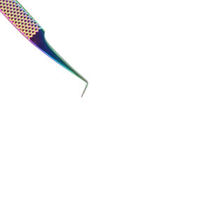 Professional Pointed Stainless Steel Durable Anti-Static Eyelash & Eyebrow <b>Tweezers</b> with Perfect Grip - Product Image 5
