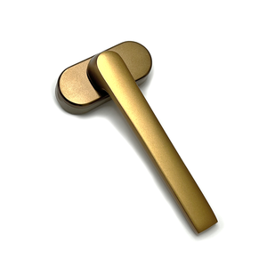 Cerradura de manija de puerta y ventana de aluminio negro de Venta caliente para ventana de aluminio abatible - Product Image 4