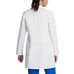 Bata de Laboratorio de Algodón 100% de Alta Calidad, Estilo Nuevo y Cómodo, Tallas Grandes en Existencia, Hecho a Medida - Product Image 3