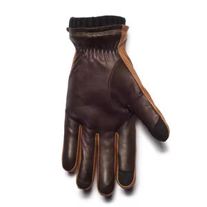 Nouvelle saison d'hiver mode femmes dame en cuir souple habillage gants hiver chaud avec fourrure femmes gants de conduite - Product Image 6