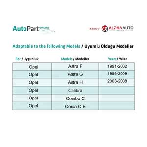 Clips de conexión de parachoques para Opel Astra F G H Calibra Combo C E Tigra Vectra - 10 piezas - Product Image 5