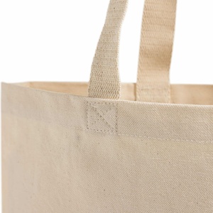 Organic Cotton Tote Bag 12oz <b>Medium</b> Classic Canvas Reusable Heat Transfer Printed Plain Screen Design for Gift - Product Image 6
