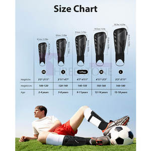 สนับแข้งบุนวมเพื่อความสบายตลอดทั้งวันและการป้องกันขาสนับแข้งคุณภาพสูงสำหรับการฝึกกีฬา - Product Image 2