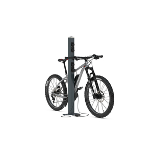 Stazione di Ricarica per E-Bike, Alluminio verniciato a polvere, Presa di contatto protettiva, 4 Punti di Ricarica - Product Image 6