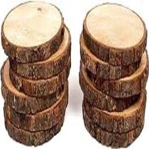 Ensemble de sous-verres en chêne et liège faits à la main en bois naturel et vaisselle en liège Accessoires de cuisine promotionnels avec boîte-cadeau en métal - Product Image 5