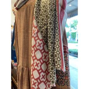 Fine Merino <b>Wool</b> Sienna Jacquard Pattern Product - Product Image 1