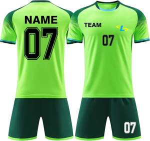 Uniforme de Fútbol con Servicio OEM, Color Personalizado, Uniforme de Fútbol de Alta Calidad, Uniforme de Fútbol para Hombre de Talla Grande - Product Image 3