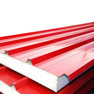 Pannello Sandwich in Metallo EPS per Design Industriale, Spessore 50mm/75mm/100mm/150mm, Resistente al Fuoco Classe B1 per Pareti di Ville e Edifici/Magazzini - Product Image 5