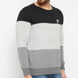 Sweat-shirt ras du cou léger de haute qualité pour hommes Meilleure qualité Nouveau design pour les adultes en hiver Technics teints en couleur unie - Product Image 3
