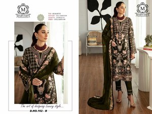 Moderno diseñador de moda indio paquistaní de lino de algodón Georgette Salwar traje con Dupatta PARA LA VENTA DE EXPORTACIÓN DE LA India - Product Image 4