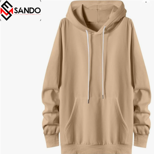 Sudadera personalizada de 2 piezas de algodón y poliéster para hombre, traje de Jogger para correr de invierno, hombro caído de gran tamaño, cuello redondo, costilla de talla grande - Product Image 2