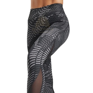 Collants d'entraînement de Yoga de gymnastique pour femmes taille moyenne respirant haute Performance Stretch Compression tissu doux Leggings de qualité supérieure - Product Image 4