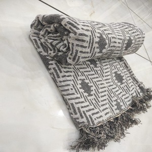 Customized Design Logo <b>Throw</b> Blanket Thick Blankets <b>for</b> <b>Sofa</b> Living Room Bed Room Decoration Woven Blanket - Product Image 6