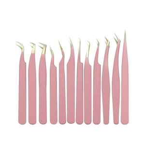 Pinzas de Extensión de Pestañas SEVMEK SURGICAL SS-ET-062 Personalizadas de Acero Inoxidable de 10 mm Antimagnéticas con Punta Afilada y Cola en Forma de Corazón - Product Image 4