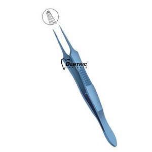 Juego de 4 Pinzas Oftálmicas de Titanio para Cirugía de Cataratas y Facoemulsificación, Fuente de Energía Manual, Instrumentos Quirúrgicos de Acero Inoxidable - Product Image 3