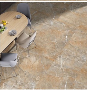 Carreaux en porcelaine polie de 600x1200mm pour le sol et le mur Utilisation intérieure dans les villas, les appartements, les supermarchés, les bureaux et les espaces commerciaux - Product Image 1