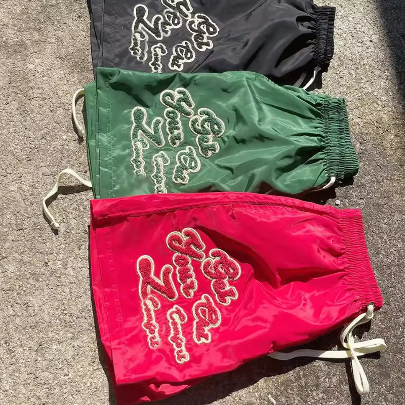 Hot Summer Shorts 3D Puff Streetwear Double Layer Sublimation Plain Polyester 5 Inch Inseam Gym Blank Basketball Men's Shorts