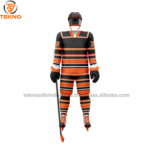 Nuevo 2025 100% poliéster transpirable equipo de alta calidad transpirable campo Hockey Jersey sublimación hockey sobre hielo servicio OEM - Product Image 4