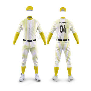 Ropa DE EQUIPO PROFESIONAL Uniforme de béisbol Ropa deportiva cómoda Uniformes de béisbol de secado rápido - Product Image 1