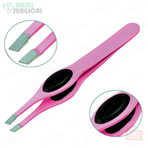 Pince à sourcils en caoutchouc avec poignées pour les doigts prix de gros pince à épiler pour les sourcils outils de manucure CE ISO approuvé - Product Image 3