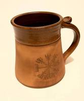 Jarra de Cerveza de Madera de Diseño Europeo Clásico con Asa para Amantes de la Cerveza, Portátil, a Prueba de Fugas y Reutilizable, Decoración Rústica para el Hogar