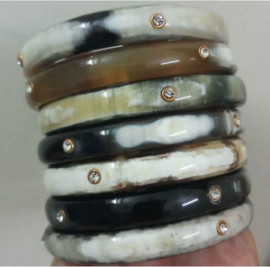 Brazalete de Cuerno de Búfalo Natural, el Regalo Más Vendido, Joyería Artesanal con Diseño Fantástico, Producto en Venta - Product Image 5